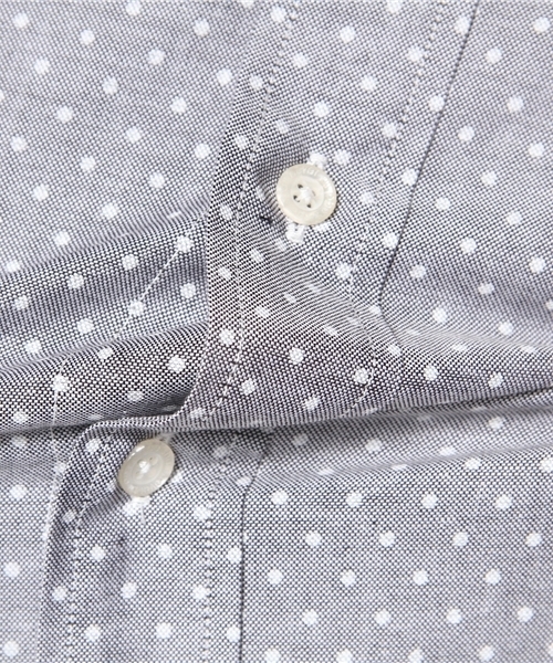 A BATHING APE（アベイシングエイプ）の「POLKA DOT OXFORD BD SHIRT（シャツ/ブラウス・メンズ・ブラック/ホワイト/サックスブルー・LARGE/X-LARGE/XX-LARGE/MEDIUM/SMALL）」の10枚目の写真