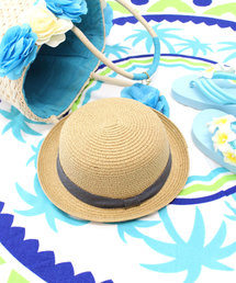 OSYAREVO（オシャレボ）の「[帽子] 4色 クラシック ストローハット（ハット）」