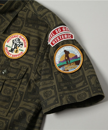 HYSTERIC GLAMOUR（ヒステリックグラマー）の「ワッペン付オックス半袖 