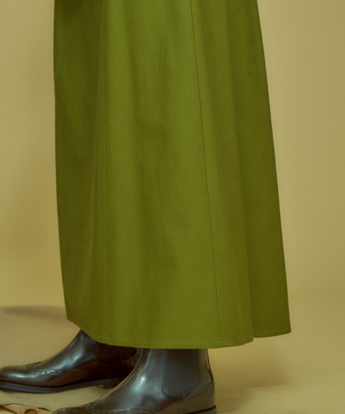 Abahouse Devinette（ドゥヴィネット）の「タックフレアースカート（スカート・レディース・ホワイト/カーキ/ブラック・36/38）」の10枚目の写真