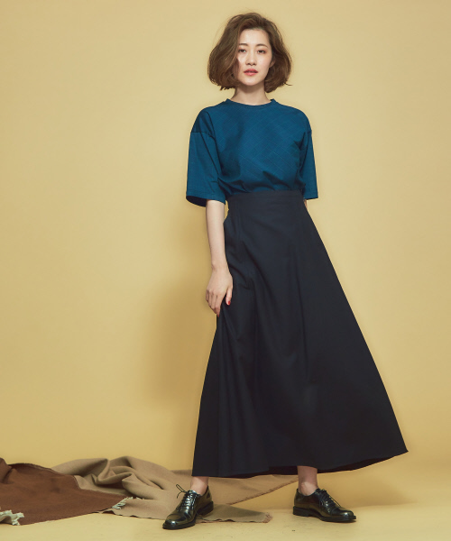 Abahouse Devinette（ドゥヴィネット）の「タックフレアースカート（スカート・レディース・ホワイト/カーキ/ブラック・36/38）」の16枚目の写真