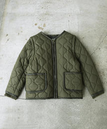 coen | 【coen キッズ / ジュニア】2WAYキルティングジャケット/ブルゾン/コート(100～150cm)(ミリタリージャケット)