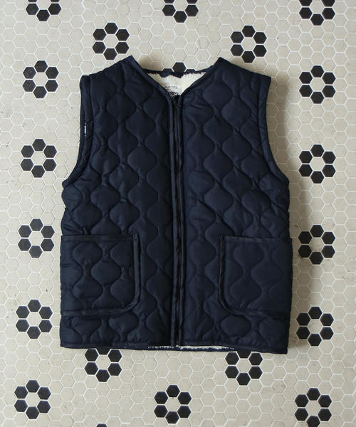 coen（コーエン）の「【coen キッズ / ジュニア】2WAYキルティングジャケット/ブルゾン/コート(100～150cm)（ミリタリージャケット・キッズ・オリーブ/ネイビー/ピンク・110/100/140/120/150/130）」の19枚目の写真