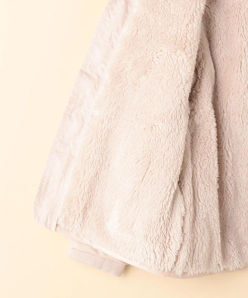 coen（コーエン）の「【coen キッズ / ジュニア】2WAYキルティングジャケット/ブルゾン/コート(100～150cm)（ミリタリージャケット・キッズ・オリーブ/ネイビー/ピンク・110/100/140/120/150/130）」の15枚目の写真