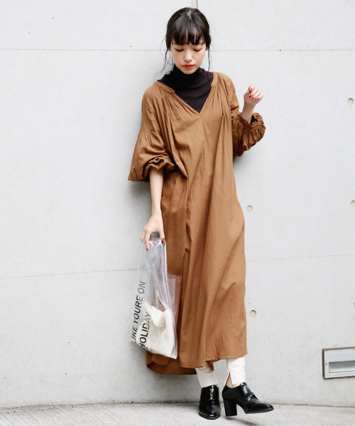 LOWRYS FARM(ローリーズファーム)の「アッタカキモウレギンス 816264(レギンス/スパッツ・レディース・アイボリー/ブラック/ブラウン/グレー・FREE)」の5枚目の写真