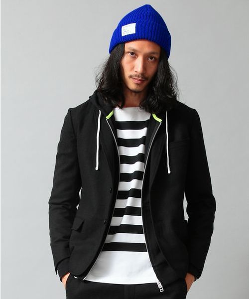 BEAUTY&YOUTH UNITED ARROWS(ビューティーアンドユースユナイテッドアローズ)の「by∴ ホームスパン 2ボタン ジャケット◆§(テーラードジャケット・メンズ・ブラック/ダークグレー/ネイビー・SMALL/MEDIUM/LARGE/X-LARGE)」の2枚目の写真