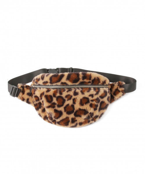 LOWRYS FARM（ローリーズファーム）の「ボアウエストＢＡＧ　819659（ボディバッグ/ウエストポーチ・レディース・ベージュ/アイボリー/レオパード・FREE）」の13枚目の写真