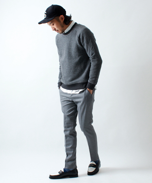 BEAMS(ビームス)の「□BEAMS / 4ブレンド スウェットクルー(スウェット・メンズ・ライトグレー/ブラック系その他・SMALL/MEDIUM/LARGE)」の8枚目の写真