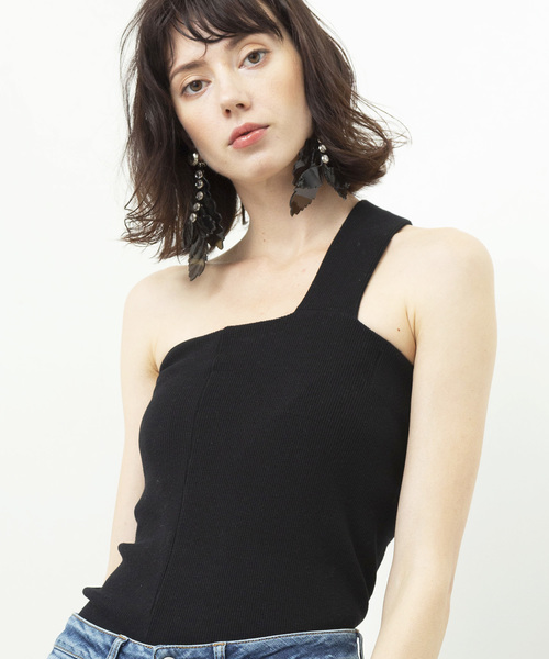 【THE Dallas】One shoulder cami D9S-33 【THE Dallas】One shoulder cami D9S-33