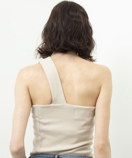 【THE Dallas】One shoulder cami D9S-33 【THE Dallas】One shoulder cami D9S-33