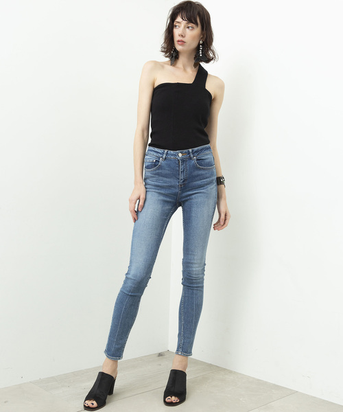 【THE Dallas】One shoulder cami D9S-33 【THE Dallas】One shoulder cami D9S-33