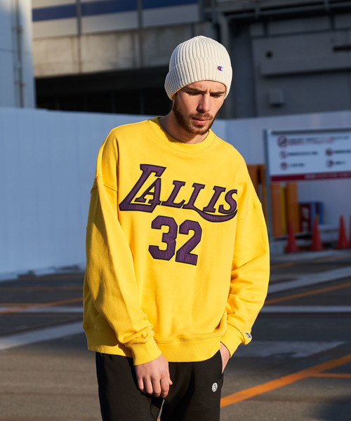 GALLIS ADDICTION(ガリスアディクション)の「GA ナンバリングロゴスウェット(スウェット・メンズ・ホワイト/ブラック/レッド/イエロー・M/L)」の3枚目の写真