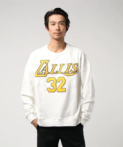 GALLIS ADDICTION(ガリスアディクション)の「GA ナンバリングロゴスウェット(スウェット・メンズ・ホワイト/ブラック/レッド/イエロー・M/L)」の7枚目の写真