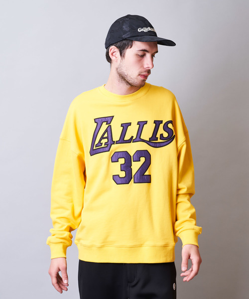 GALLIS ADDICTION(ガリスアディクション)の「GA ナンバリングロゴスウェット(スウェット・メンズ・ホワイト/ブラック/レッド/イエロー・M/L)」の17枚目の写真