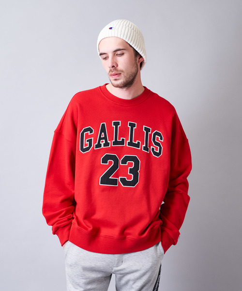 GALLIS ADDICTION(ガリスアディクション)の「GA ナンバリングロゴスウェット(スウェット・メンズ・ホワイト/ブラック/レッド/イエロー・M/L)」の18枚目の写真