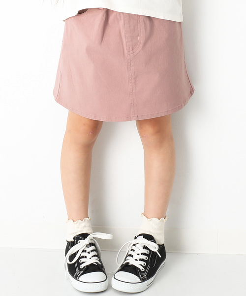 devirock（デビロック）の「ミニスカート（スカート・キッズ・スモークピンク/テラコッタ/カーキ/ブラック/ベージュ/レッド系その他/レッド系その他2・100cm/110cm/120cm/160cm/130cm/150cm/140cm）」の6枚目の写真