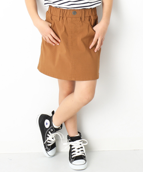 devirock（デビロック）の「ミニスカート（スカート・キッズ・スモークピンク/テラコッタ/カーキ/ブラック/ベージュ/レッド系その他/レッド系その他2・100cm/110cm/120cm/160cm/130cm/150cm/140cm）」の3枚目の写真