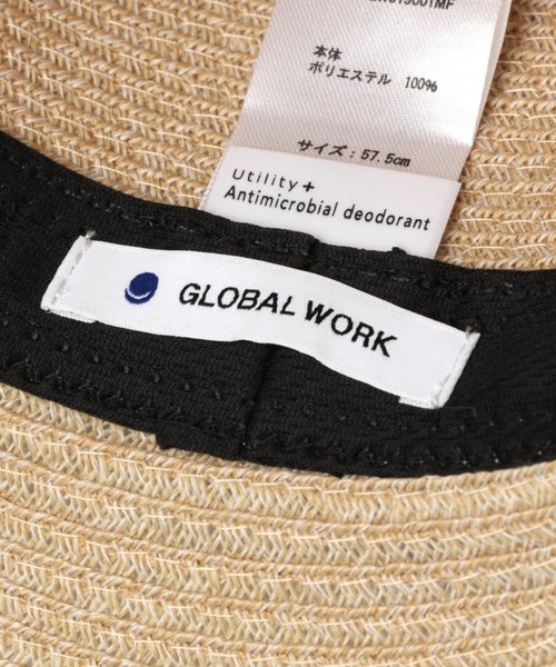 GLOBAL WORK（グローバルワーク）の「UVケアナカオレHAT【多機能】/821254（ハット・レディース・その他1/ベージュ/ベージュ系その他3/ホワイト・FREE）」の19枚目の写真