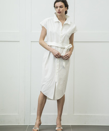 Emma Taylor | 【STYLEBAR】シェルボタンシャツドレス(シャツワンピース)