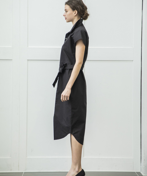 Emma Taylor(エマテイラー)の「シェルボタンシャツドレス(シャツワンピース・レディース・オフホワイト・FREE)」の9枚目の写真