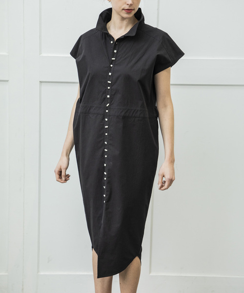 Emma Taylor(エマテイラー)の「シェルボタンシャツドレス(シャツワンピース・レディース・オフホワイト・FREE)」の18枚目の写真