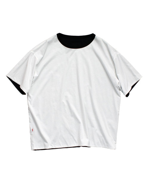 BUCCA 44(ブッカフォーティーフォー)の「【BUCCA 44】リバーシブルT(Tシャツ/カットソー・メンズ・その他1/ホワイト・LARGE/MEDIUM/X-LARGE/XX-LARGE/XXX-LARGE)」の1枚目の写真