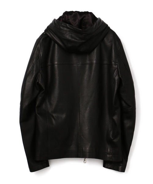 ESTNATION（エストネーション）の「ESTNATION / ラムレザーフーデッド 