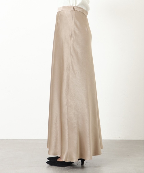 journal standard L'essage（ジャーナルスタンダードレサージュ）の「フレアマキシスカート◆（スカート・レディース・ベージュ/ネイビー/ブラウン系その他・38/36）」の14枚目の写真