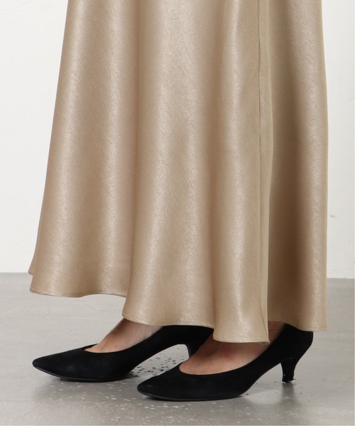 journal standard L'essage（ジャーナルスタンダードレサージュ）の「フレアマキシスカート◆（スカート・レディース・ベージュ/ネイビー/ブラウン系その他・38/36）」の17枚目の写真