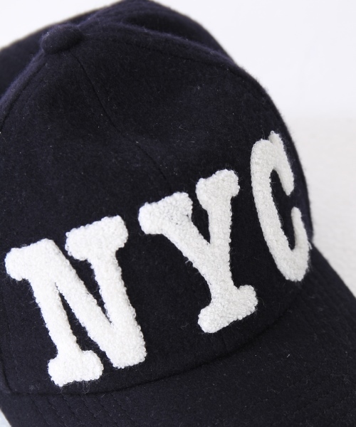 coen（コーエン）の「NYCベースボールキャップ（キャップ・レディース・グレー/ネイビー・FREE）」の4枚目の写真