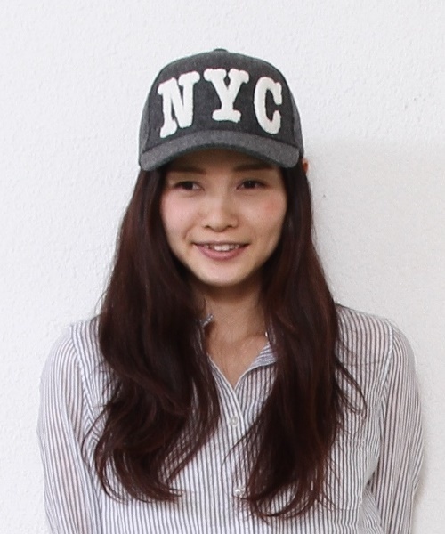 coen（コーエン）の「NYCベースボールキャップ（キャップ・レディース・グレー/ネイビー・FREE）」の10枚目の写真