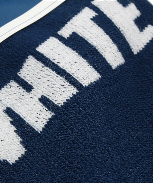 Ray BEAMS（レイビームス）の「●White Mountaineering / WHITEロゴ ソックス（ソックス/靴下・レディース・ホワイト/ネイビー・ONE SIZE）」の6枚目の写真