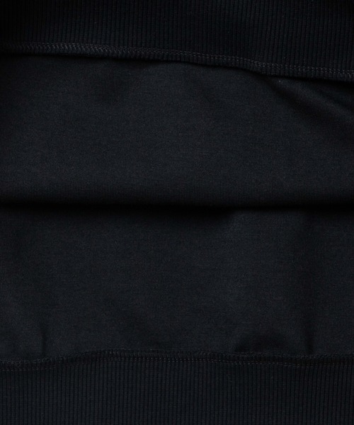 WEGO（ウィゴー）の「WEGO/ローズ刺繍ハーフジップビッグシルエットプルオーバー（スウェット・メンズ・ホワイト/ブラック・MEDIUM/LARGE）」の12枚目の写真