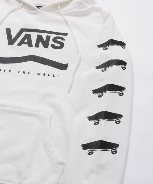 VANS(バンズ)の「VANS/ヴァンズ Primary Color Pull Hoodie ロゴプリントオーバーサイズパーカー(パーカー・メンズ・イエロー/ブルー/グリーン/レッド/ブラック/ホワイト・M/L/XL)」の10枚目の写真