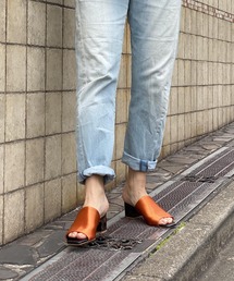光沢ストレッチミュール