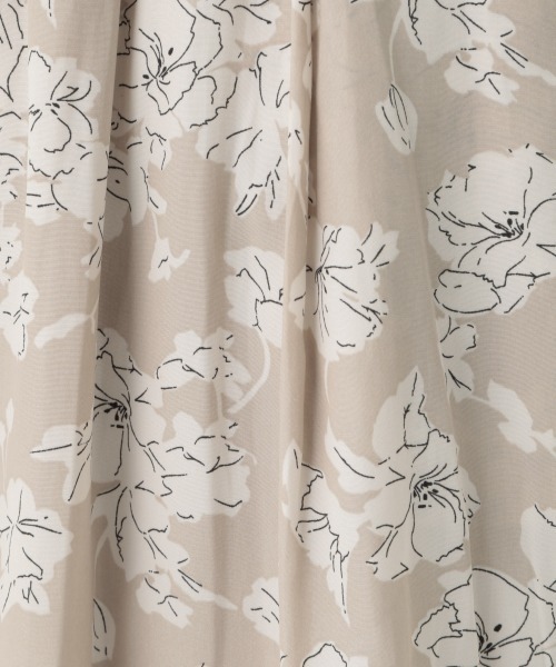 GLOBAL WORK（グローバルワーク）の「サラサラサテン柄フレアワイドパンツ/875179（その他パンツ・レディース・ネイビー/ブラウン/グレー系その他・MEDIUM/LARGE）」の16枚目の写真