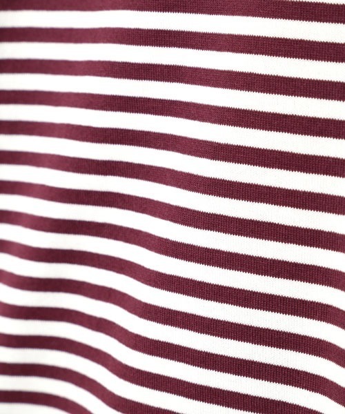 SUNSPEL(サンスペル)の「SUNSPEL / MEN’S Q82 STRIPE(Tシャツ/カットソー・メンズ・ライトブルー/ワインレッド・SMALL/MEDIUM/LARGE)」の13枚目の写真