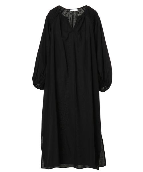 AMERICAN HOLIC（アメリカンホリック）の「スキッパーショルダーギャザーワンピース（ワンピース・レディース・ドット/ブラック/ストライプ・FREE）」の11枚目の写真