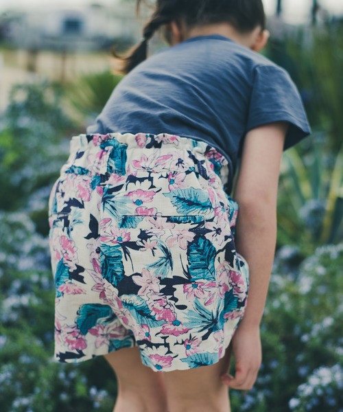 RADCHAP（ラッドチャップ）の「【爽パン】花柄ショートパンツ（その他パンツ・キッズ・オレンジ/ピンク・100cm/110cm/150cm/120cm/90cm/130cm/140cm）」の14枚目の写真