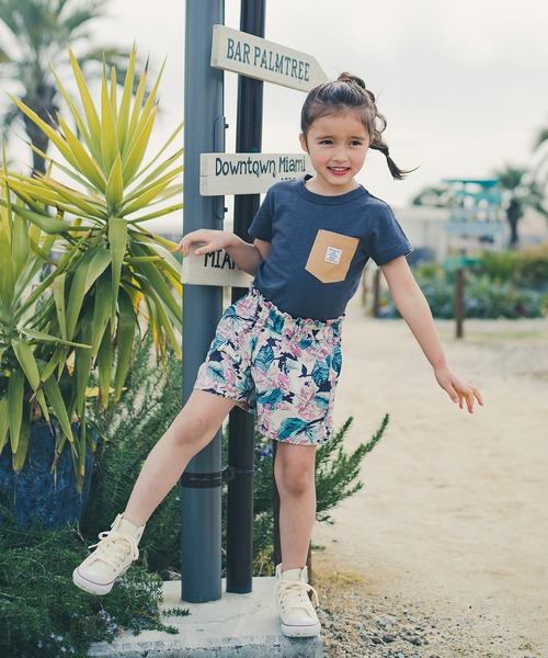 RADCHAP（ラッドチャップ）の「【爽パン】花柄ショートパンツ（その他パンツ・キッズ・オレンジ/ピンク・100cm/110cm/150cm/120cm/90cm/130cm/140cm）」の17枚目の写真