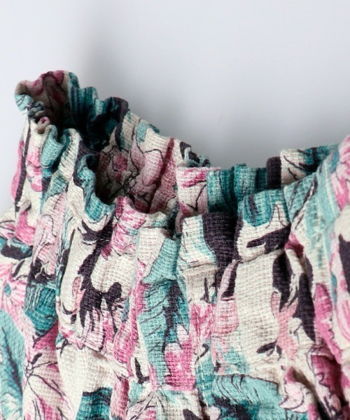 RADCHAP（ラッドチャップ）の「【爽パン】花柄ショートパンツ（その他パンツ・キッズ・オレンジ/ピンク・100cm/110cm/150cm/120cm/90cm/130cm/140cm）」の19枚目の写真