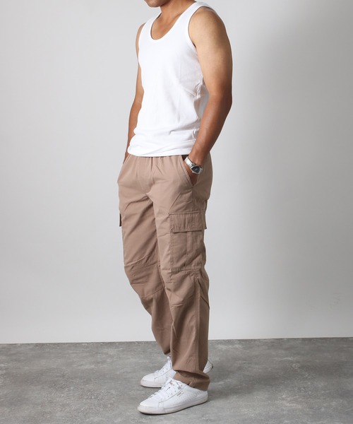 NYLAUS（ナイラス）の「【Nylaus】別注 2026新色 テレコ スリムフィット タンクトップ ノースリーブ インナー（タンクトップ・メンズ・その他/ブラック/ホワイト/霜降りグレー/カーキ/ブルーグレー/レッド/杢グレー・L/M/LL）」の14枚目の写真