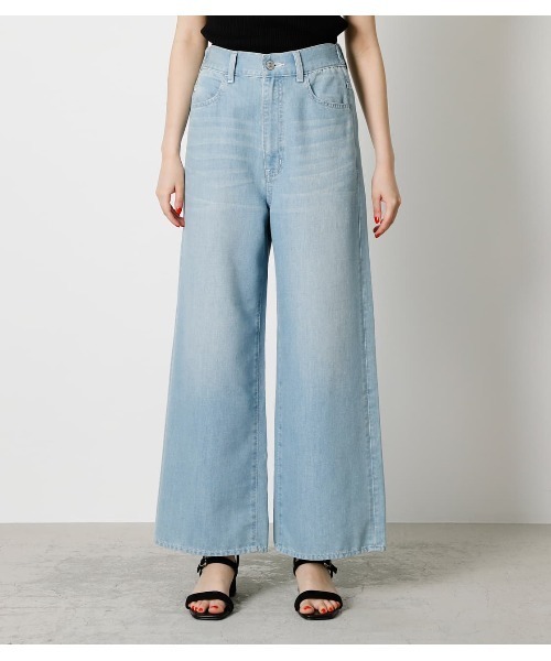 AZUL by moussy（アズールバイマウジー）の「EASY DENIM WIDE