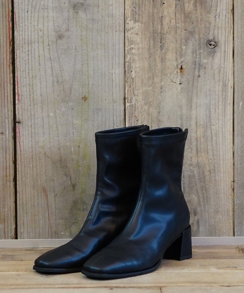 archives（アルシーヴ）の「ストレッチブーツ（ブーツ・レディース・アイボリー/ブラック/ベージュ/ブラウン・MEDIUM/LARGE）」の3枚目の写真