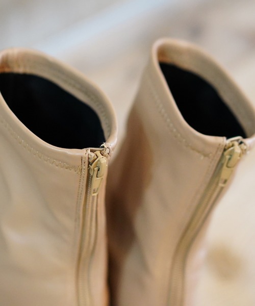 archives（アルシーヴ）の「ストレッチブーツ（ブーツ・レディース・アイボリー/ブラック/ベージュ/ブラウン・MEDIUM/LARGE）」の9枚目の写真