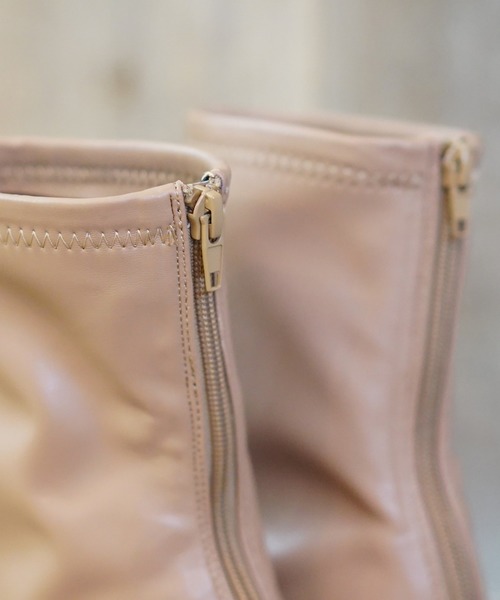 archives（アルシーヴ）の「ストレッチブーツ（ブーツ・レディース・アイボリー/ブラック/ベージュ/ブラウン・MEDIUM/LARGE）」の11枚目の写真