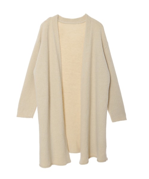 fifth（フィフス）の「ブークレロングカーディガン（カーディガン/ボレロ・レディース・チャコールグレー/アイボリー・MEDIUM）」の3枚目の写真