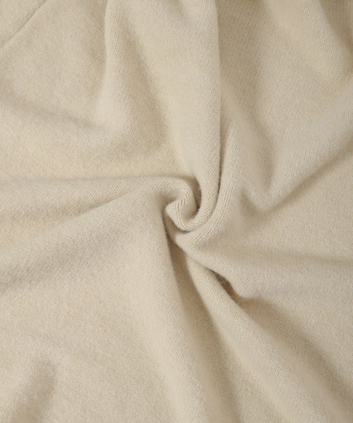 fifth（フィフス）の「ブークレロングカーディガン（カーディガン/ボレロ・レディース・チャコールグレー/アイボリー・MEDIUM）」の9枚目の写真