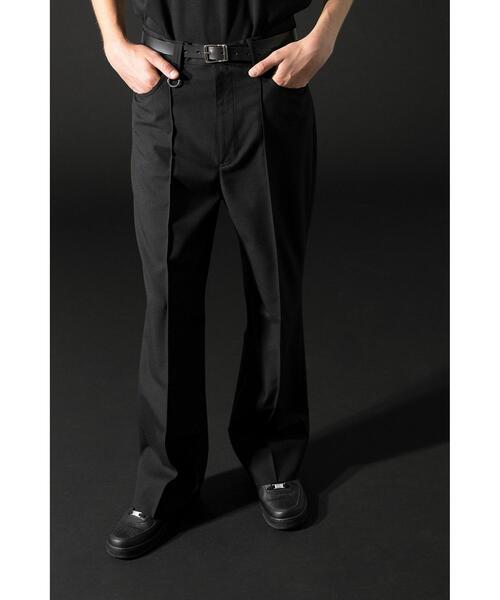MONKEY TIME（モンキータイム）の「＜monkey time＞ TW/TWL WIDE BOOT CUT/ブーツカットトラウザーズ（スラックス・メンズ・ブラック・LARGE/SMALL/MEDIUM）」の2枚目の写真