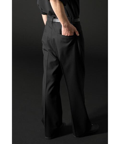 MONKEY TIME（モンキータイム）の「＜monkey time＞ TW/TWL WIDE BOOT CUT/ブーツカットトラウザーズ（スラックス・メンズ・ブラック・LARGE/SMALL/MEDIUM）」の5枚目の写真